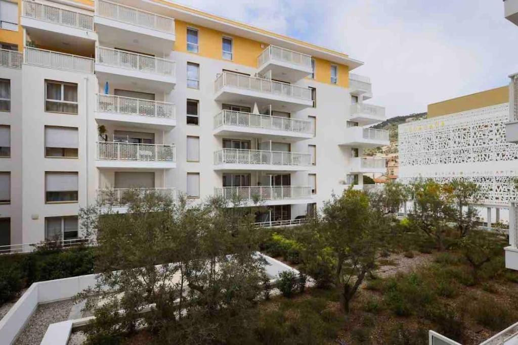 Logement Moderne Luxueux Parking Ac Cote De La Mer Nice Buitenkant foto