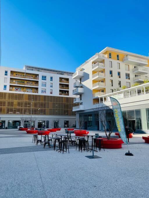 Logement Moderne Luxueux Parking Ac Cote De La Mer Nice Buitenkant foto
