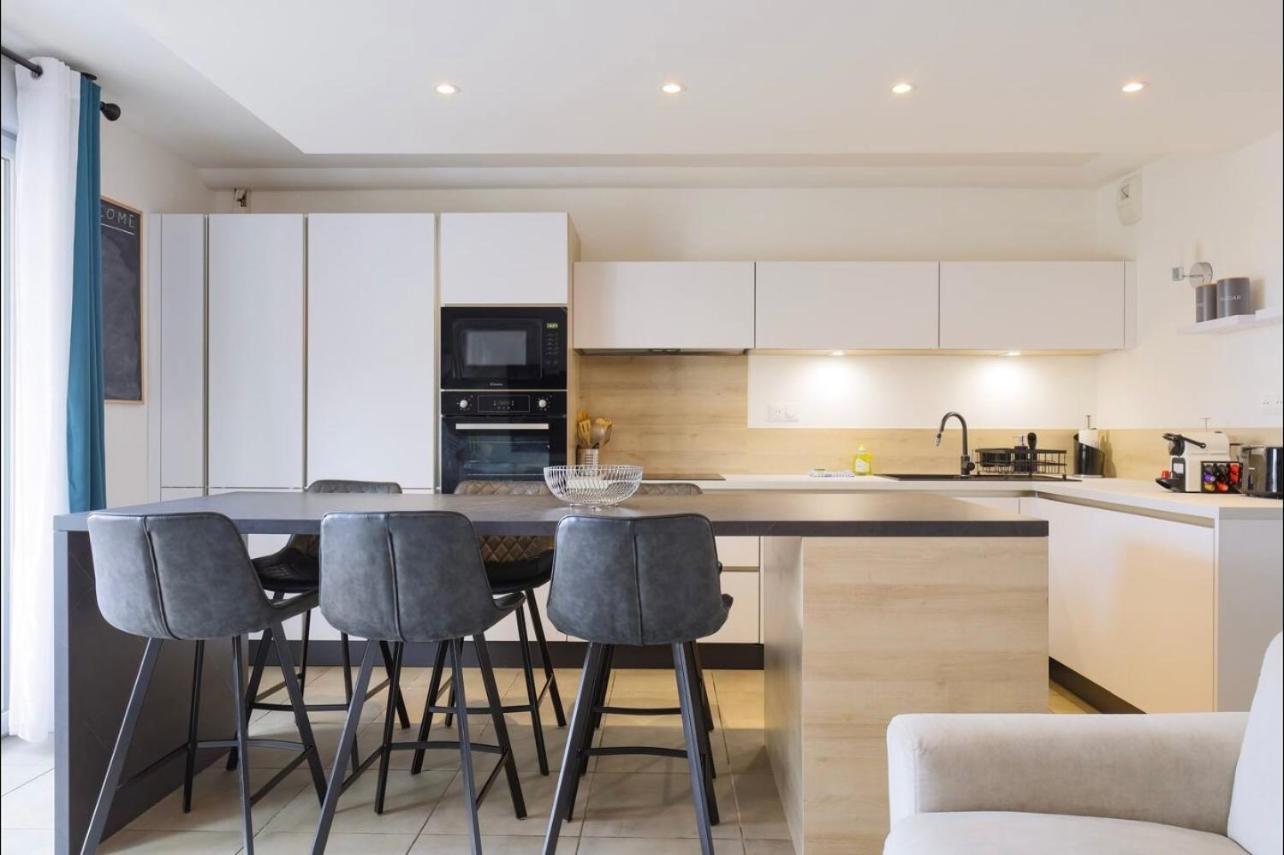 Logement Moderne Luxueux Parking Ac Cote De La Mer Nice Buitenkant foto
