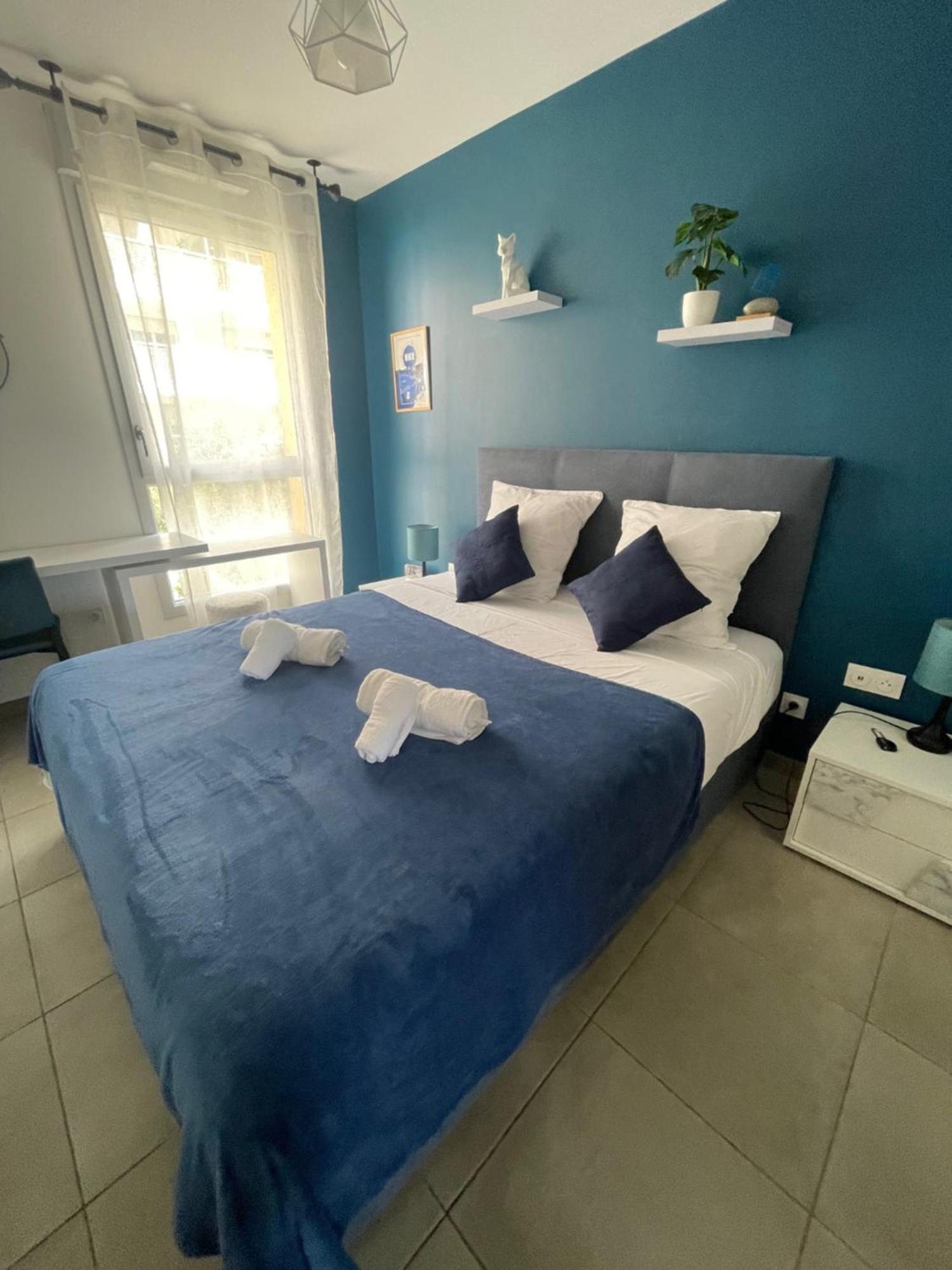 Logement Moderne Luxueux Parking Ac Cote De La Mer Nice Buitenkant foto